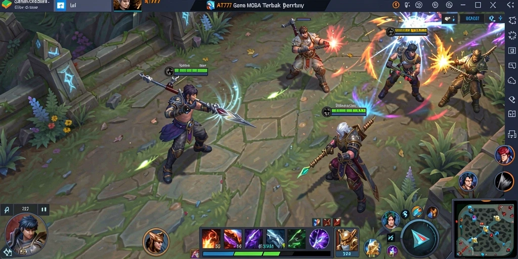 Gameplay seru AT777 dengan aksi pertarungan yang mendebarkan.