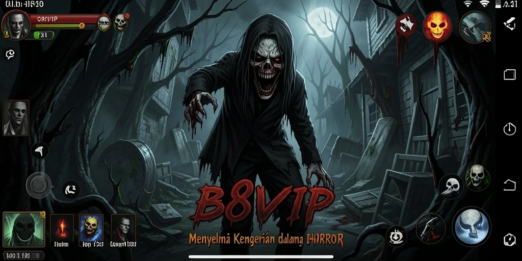 Tampilan gameplay B8VIP yang mencekam dan mengesankan.