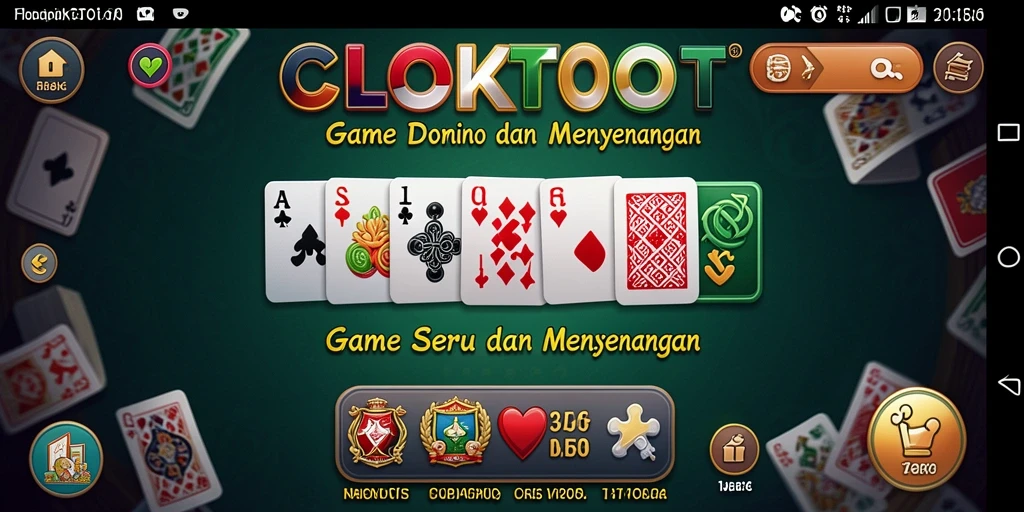 Tampilan menarik COLOKTOTO dalam gameplay domino.