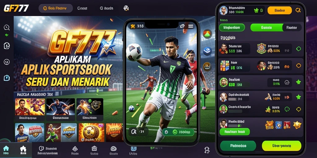 Tampilan antarmuka pengguna GF777 yang menarik saat melakukan taruhan olahraga.