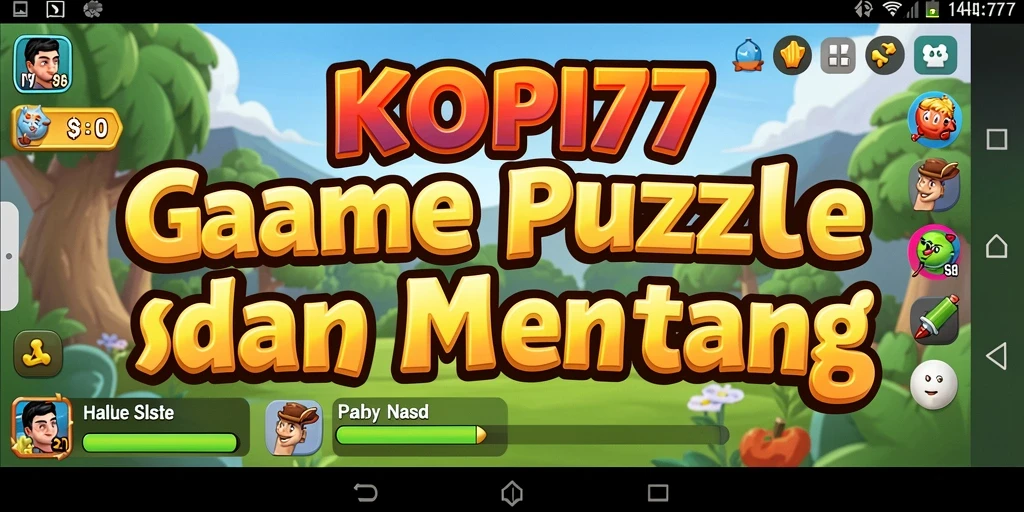 Gameplay seru KOPI77 yang menantang dengan teka-teki menarik.