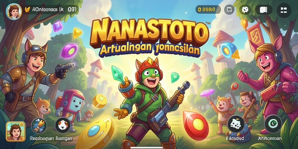 Screenshot gameplay NANASTOTO dengan aksi seru dan grafik menawan.
