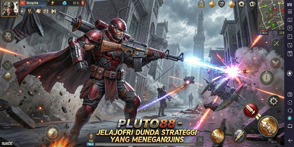 Tampilan menarik dari gameplay PLUTO88 yang penuh strategi.