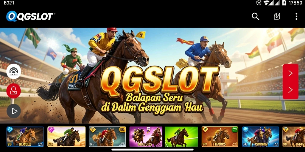 Gameplay seru QQSLOT dengan balapan penuh adrenalin.