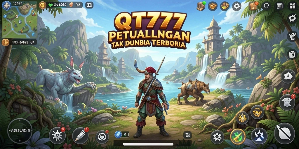 Tampilan gameplay menakjubkan dari dunia Open World QT777.