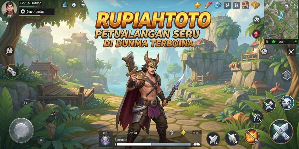 Tampilan gameplay seru dalam dunia terbuka RUPIAHTOTO.