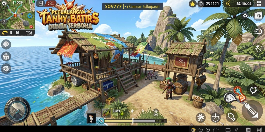Tampilan gameplay SOV777 dengan dunia terbuka yang mengagumkan.