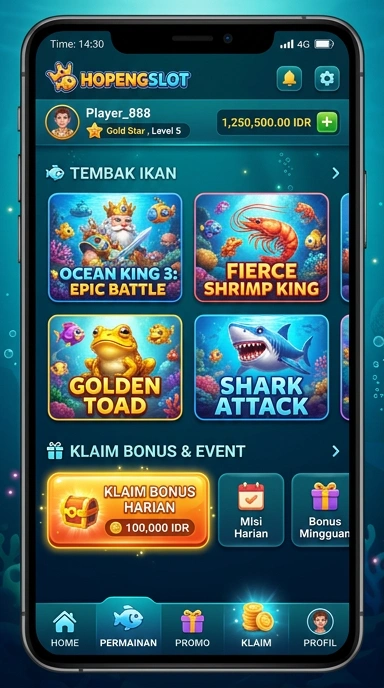 Fitur permainan yang mengasyikkan dalam aplikasi hopengslot.